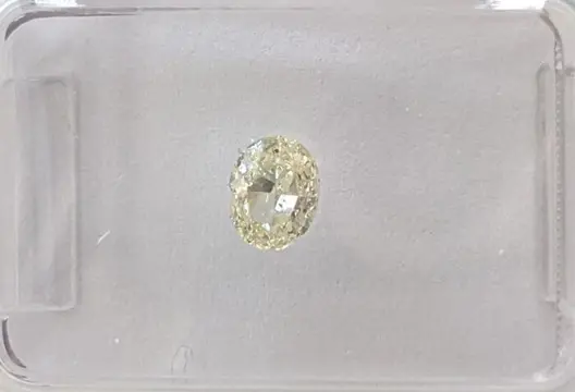Diamant - 0.41 ct - Ovaal - X - Y - SI2, No Reserve Price