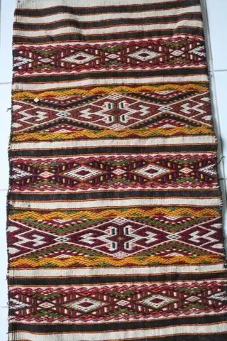 Yuruk - Turkse nomadische graanzak, Chuval - 116 cm - 61 cm