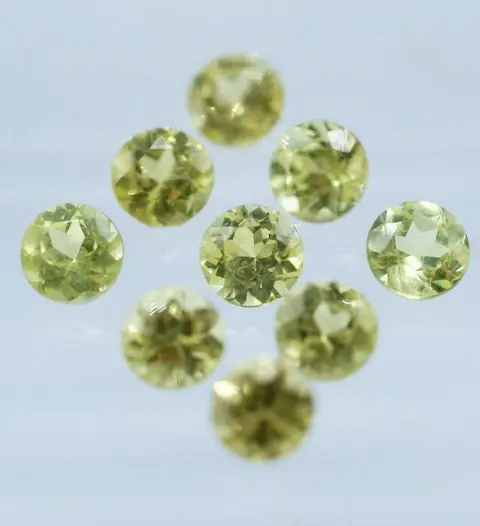 9 pcs Groenachtig geel Crysoberyl, geen reserve - 6.25 ct