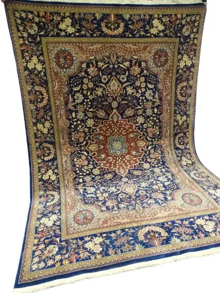 Ispahahan Korkwolle mit Seidenglanz - Tapijt - 205 cm - 140