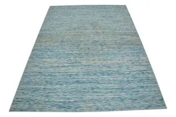 Schöner Modern Handgewebter Kelim - Tapijt - 221 cm - 158 cm