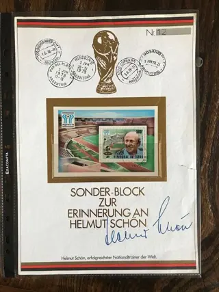 Wereldkampioenschap Voetbal - Helmut Schön - 1978 -