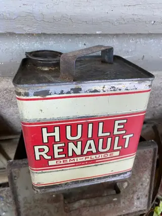 Oliekan - huiles automobiles Renault - Renault - 1930-1940