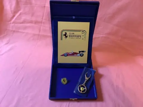 Embleem/mascotte/kenteken - Portachiavi Ferrari, Targa Club