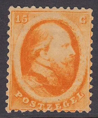 Nederland 1864 - Koning Willem III Tweede emissie - NVPH 6