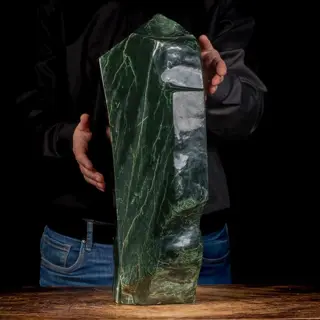 Nefriet jade Vrije vorm - 480×175×120 mm - 18.8 kg