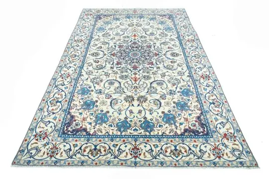 Nain - Zeer fijn vloerkleed met veel zijde - 253 cm - 156 cm