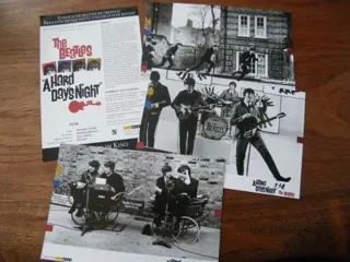 A HARD DAY ' S NIGHT lobbycard set.