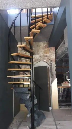 Spiltrap, wenteltrap, draaitrap op maat gemaakt