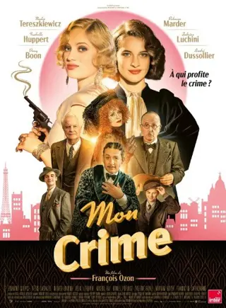 MON CRIME filmposter.