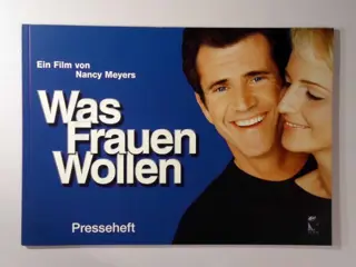 WHAT WOMEN WANT Duitse persmap.
