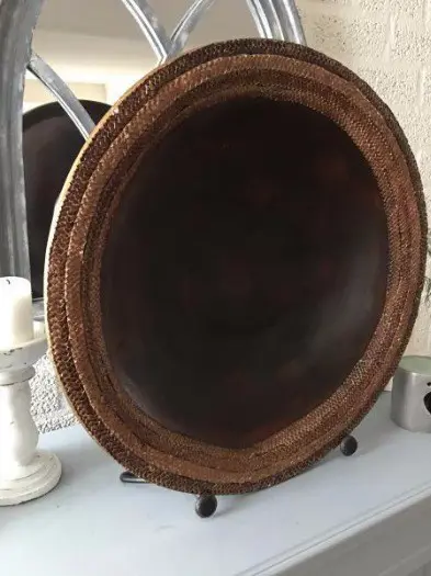 Met de hand gemaakte schaal , aardewerk , decoratie
