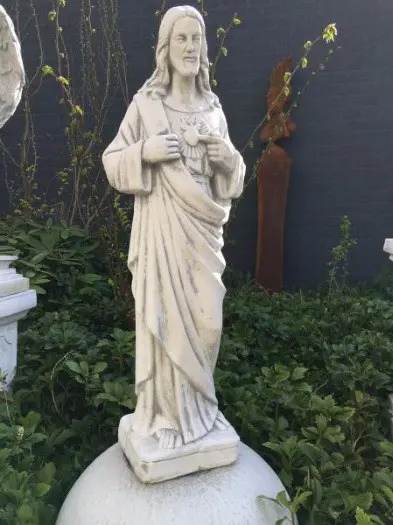 Tuin beeld , tuinbeeld , Here Jezus Cristus , religieus