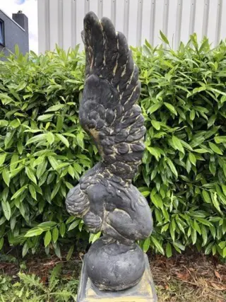 Tuinbeeld , tuin beeld engel , kado