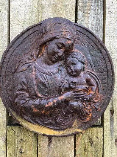 Muurdecoiratie , Heilige Maria