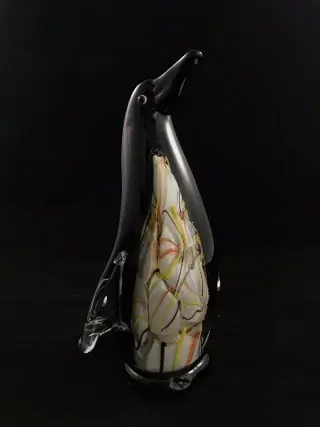 Pinguin van glas , pinguin