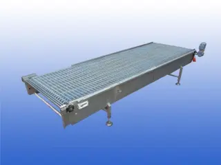 RVS transportband lopende band