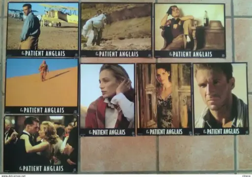 THE ENGLISH PATIENT lobbycard set.