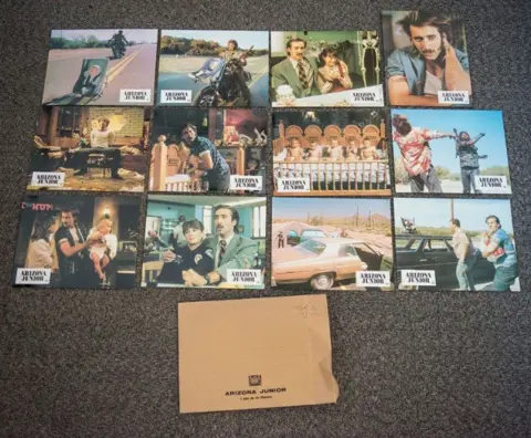 RAISING ARIZONA lobbycard set.