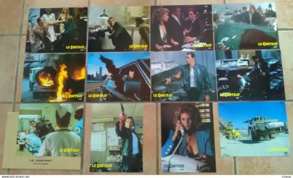 RAW DEAL lobbycard set.