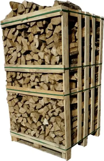 Natuur gedroogd eiken haardhout