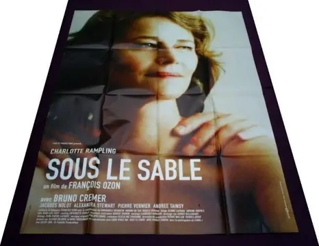 SOUS LE SABLE FRANSE filmposter.