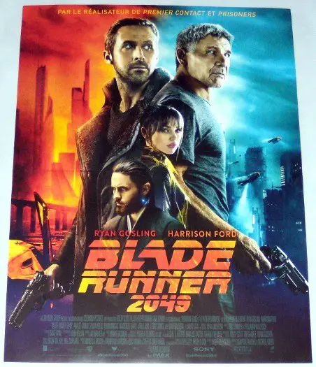 BLADE RUNNER 2049 FRANSE filmposter.