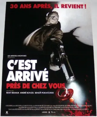 C ' EST ARRiVÉ PRÈS DE CHEZ VOUS poster.