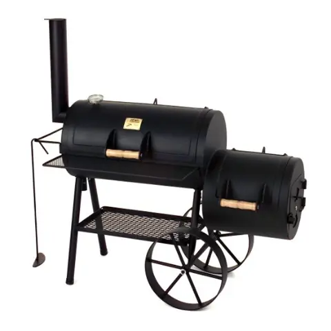 16 inch Joe's barbecue smoker tradition silver edition 5 mm