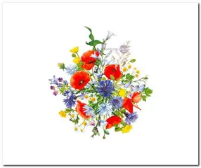 Ansichtkaart: Natuur - Aquarel Eke van Mansvelt