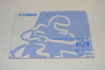 INSTRUCTIEBOEKJE Yamaha XSR 900 2016 - 2018