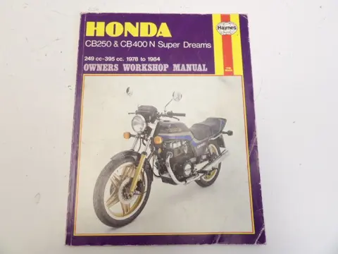 WERKPLAATSHANDBOEK Honda CB 400 1978 - 1984