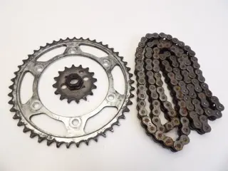 KETTING EN TANDWIELEN SET Kawasaki GPX 750 1986 - 1988