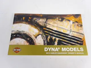 INSTRUCTIEBOEKJE Harley Davidson Dyna 2000 - 2017