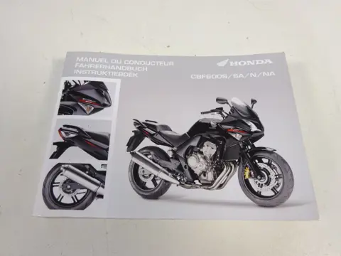 INSTRUCTIEBOEKJE Honda CBF 600 2008 - 2011