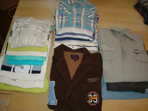 Kledingpakket maat 164/170 blousen, broeken, shirts I.Z.G.S.