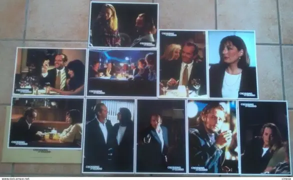 THE CROSSING GUARD lobbycard set.