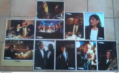 THE CROSSING GUARD lobbycard set.