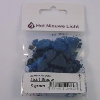 Kaarsen kleurstof Licht Blauw