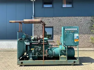 Volvo TD 120 AG 220 kVA generatorset ex Emergency met ATS 376 hours
