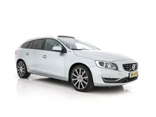 Volvo V60 2.4 D6 AWD Twin Engine Summum Aut. *PANO | NAVI-FULLMAP | LEATHER | BI-XENON | CAMERA |  E