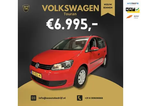 Volkswagen Touran 1.6 TDI BlueMotion Multi-stuur NAVI Lage Km NAP 1de eigenaar.