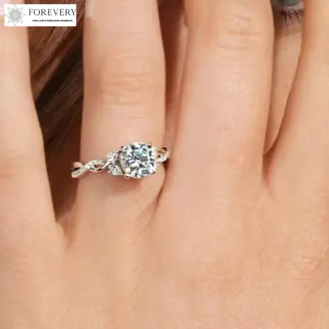 Lab Grown Side Stone Diamond Engagement Rings Antwerp