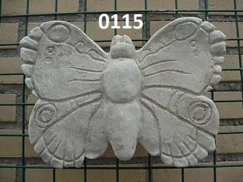 Vlinder. Decoratie beelden voor binnen en buiten.