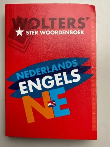 Wolters sterwoordenboek Ne-En.
