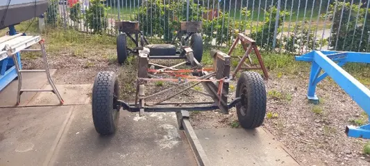 Boottrailer stallingstrailer bootkar