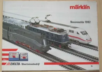 Marklin folder nouveautes 1992