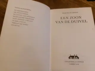 Harrold Robbins : Een zoon van de duivel