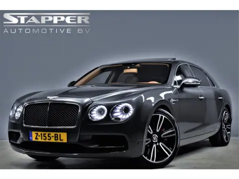 Bentley Flying Spur 4.0 V8 S 528pk Mulliner Dealer-OH Pano/Naim/Keyless/Massage/Memory/Camera/Luchtv
