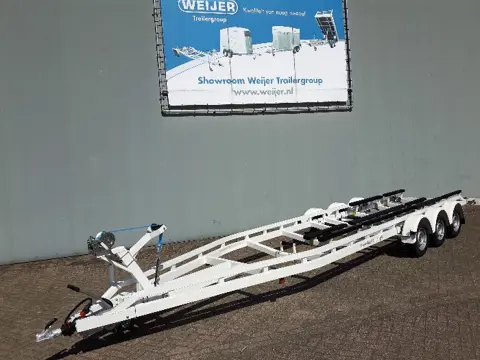 Freewheel Ultra Light, de boottrailer met aluminium frame
